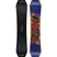 Benchwarmer- Black multicolored snowboard on a white background