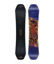 Benchwarmer- Black multicolored snowboard on a white background