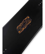 Benchwarmer- Black multicolored snowboard on a white background
