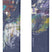 Bent90-Pair of skis with a colorful design on a white background