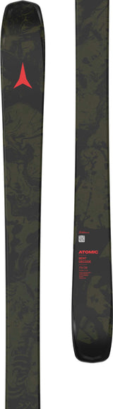 BentDecode- Two skis with a brand logo on a white background