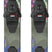 BentJR- Multicolored ski on a white background