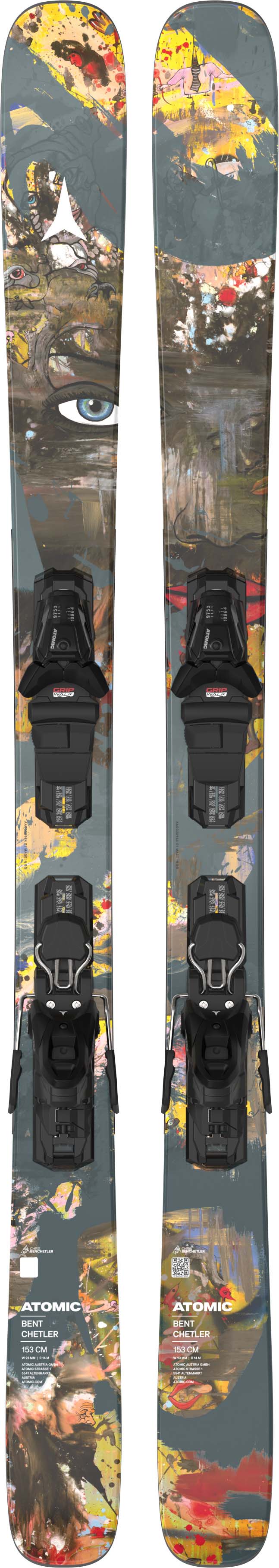 Atomic Bent CH Mini 153-163 (w/M 10 GW System Binding) Kids Skis