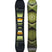 Berzerker- Black and green snowboard on a white background