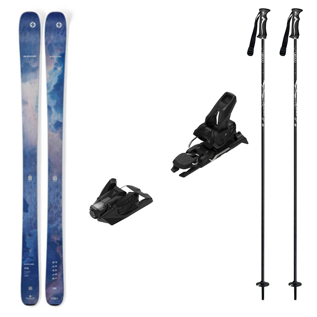 BlackPearl88w_Strive12- Ski package on white background