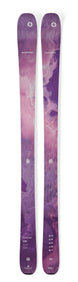 BlackPearl94- Purple and pink skis on a white background 