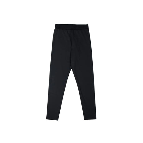 KidEvolverBaselayerPant-Black pants on a light gray background