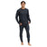 MSummitBaseLayerCrewneck-Man wearing a dark blue baselayer set on a light gray background