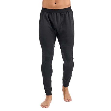 MSummitPant-Person wearing black jogger pants on a light gray background