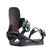 Bond- Black and red snowboard binding on a white background