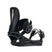 Bond- Black snowboard binding on a white background