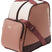 BootBag30L-Brown and white bag with Dakine logo on a white background
