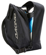 BootBag30L-Black boot bag with 'Dakine' logo on a white background