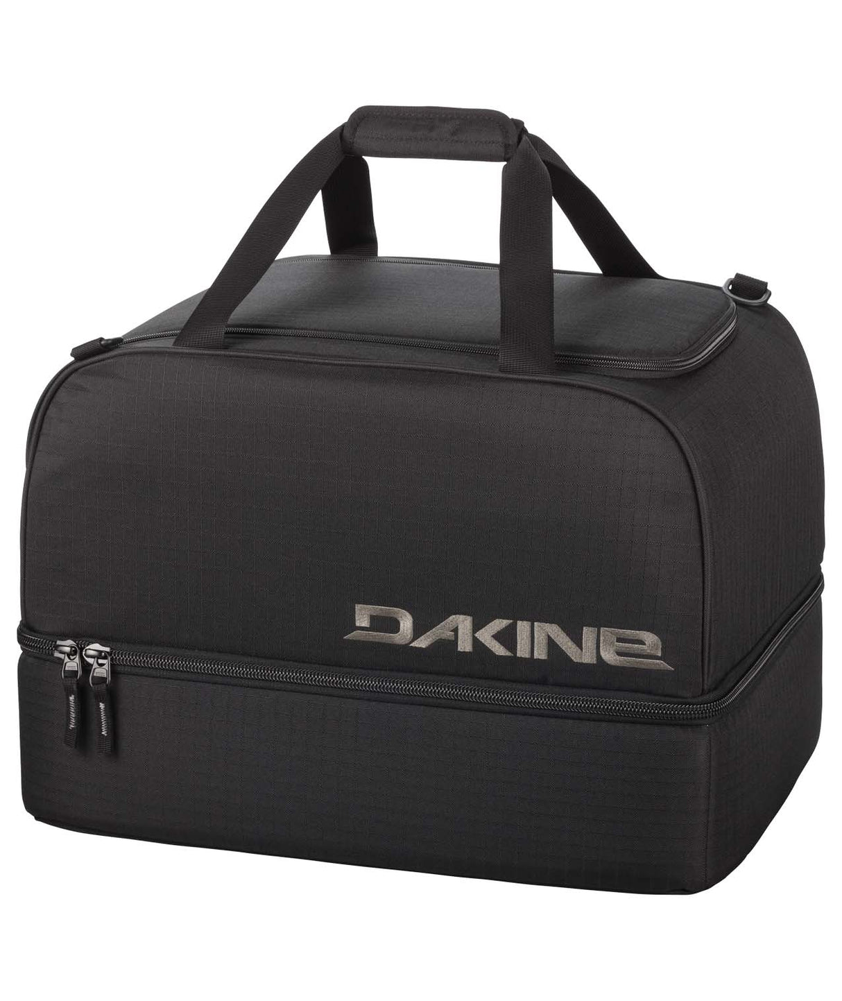 BootLocker69L-Black boot bag on a white background