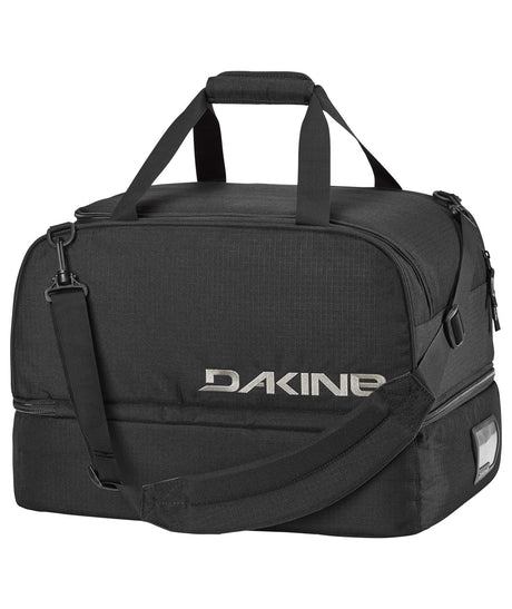 BootLocker69L-Black boot bag on a white background