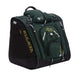 BootTrekkerBootBag- Green, black, and yellow bag on a white background