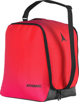 BootandHelmetBag-Red and black shoe bag with a visible brand logo on a white background