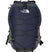 Borealis-Navy backpack with black accents on a white background