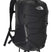 Borealis-Black backpack with The North Face logo on a white background