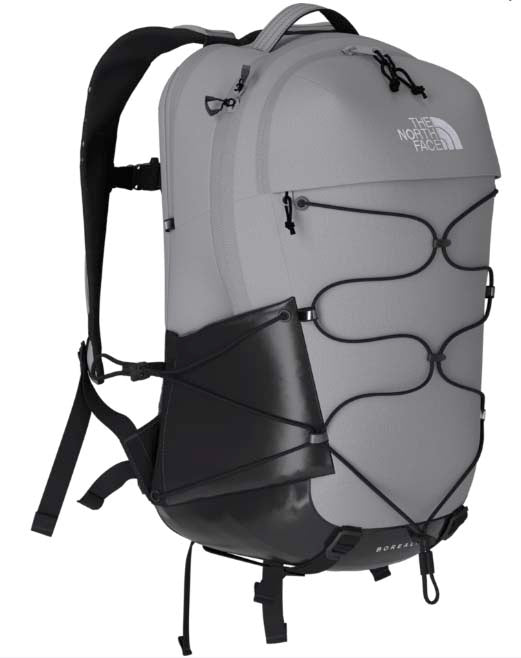 north face backpack slate grey The North Face Borealis Backpack Asphalt Grey Light Heather TNF Black