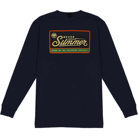 Never Summer Born in CO Adult L/S Tee (LSBORN) 2027