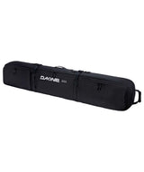 BoundarySkiRollerBag-Black Dakine ski bag on a white background