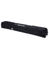 BoundarySkiRollerBag-Black Dakine ski bag on a white background