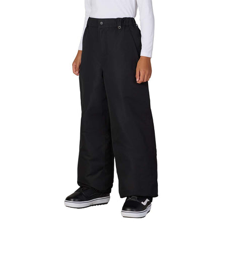 Boys686DojoShellPant-Person wearing black pants on a white background