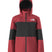 BoysFreedomInsulatedJacket-Red and black jacket with The North Face logo on a white background