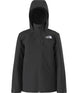 BoysFreedomInsulatedJacket-Black jacket with The North Face logo on a white background