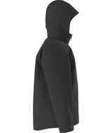 BoysFreedomInsulatedJacket-Black jacket with The North Face logo on a white background