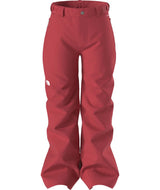 BoysFreedomInsulatedPant-Red pants with a brand logo on a white background