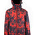 BoysSidecutJacket-Red and black camouflage jacket on a white background