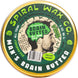 BrainButterAllTempRubOnWax- Wax on a white background