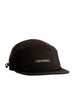 Bridger-Black five-panel cap with 'Coal Headwear' logo on a white background