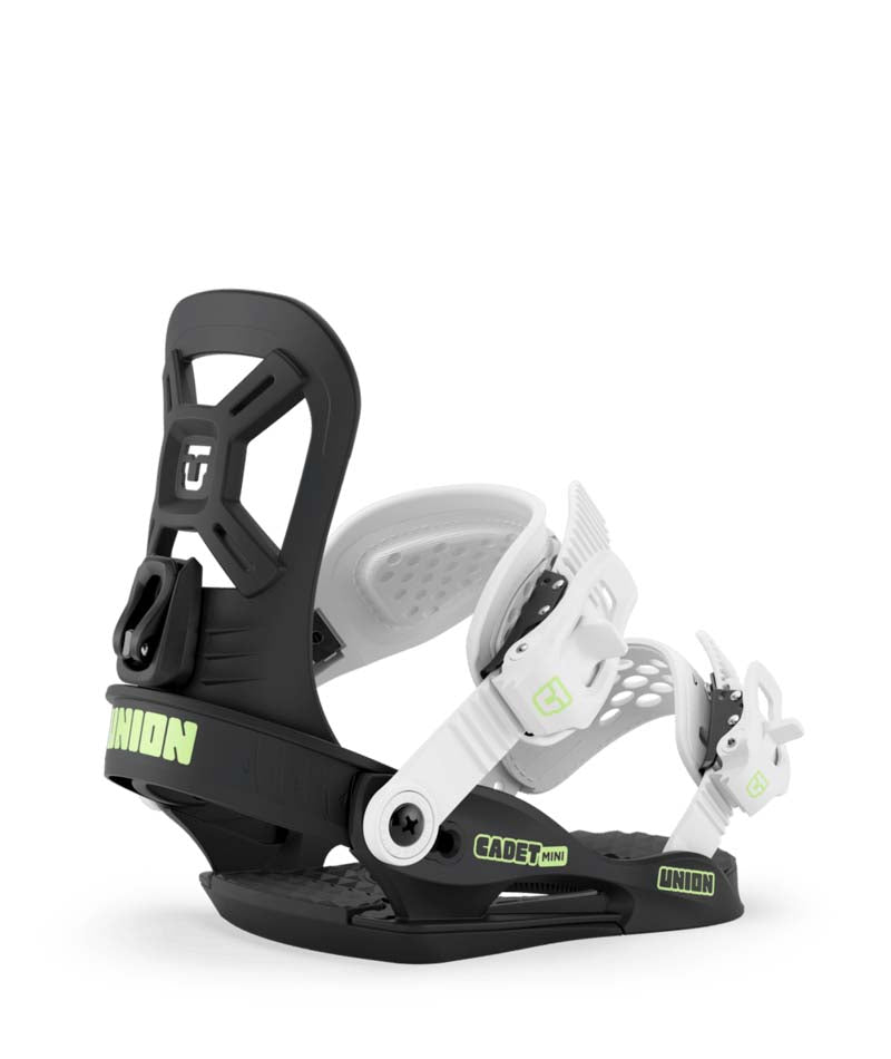 UNION キッズ　スノーボードビンディング ホワイト Union Cadet Mini Kids Snowboard Bindings 2027 | ASB – Aspen Ski