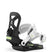 CadetMini-Black snowboard binding with 'Union' branding on a white background