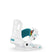 CadetOne-White snowboard binding with 'Union' branding on a white background