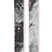 Canvas100- Black, white, and orange skis on a white background