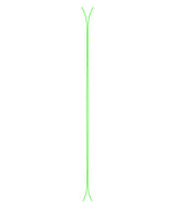 Captis- Green sidewalls shown on a white background