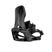 CarbonSupermatic-Black snowboard bindings on a white background