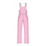 CarsonBib-Pink ski bibs on a white background