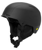 ChargerMIPSHelmet-Black helmet with a visible brand logo on a white background