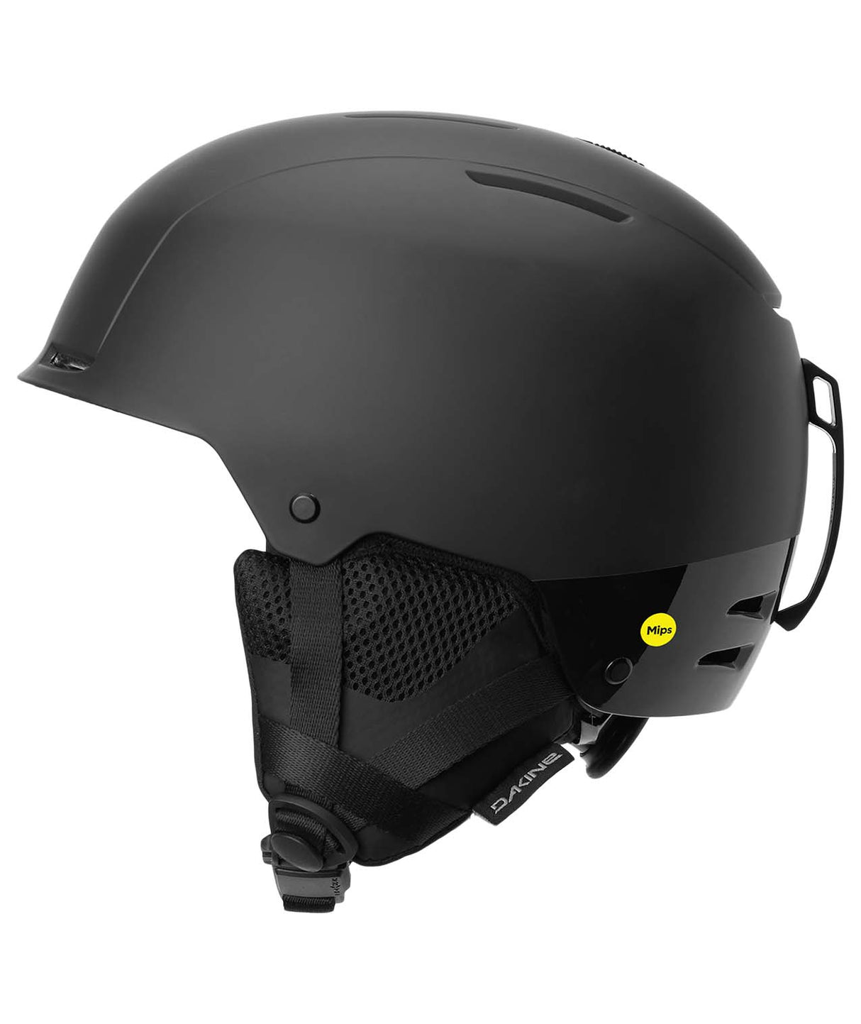 ChargerMIPSHelmet-Black helmet with a visible brand logo on a white background