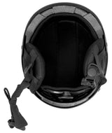 ChargerMIPSHelmet-Black helmet with a visible brand logo on a white background