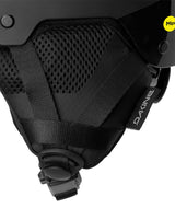 ChargerMIPSHelmet-Black helmet with a visible brand logo on a white background