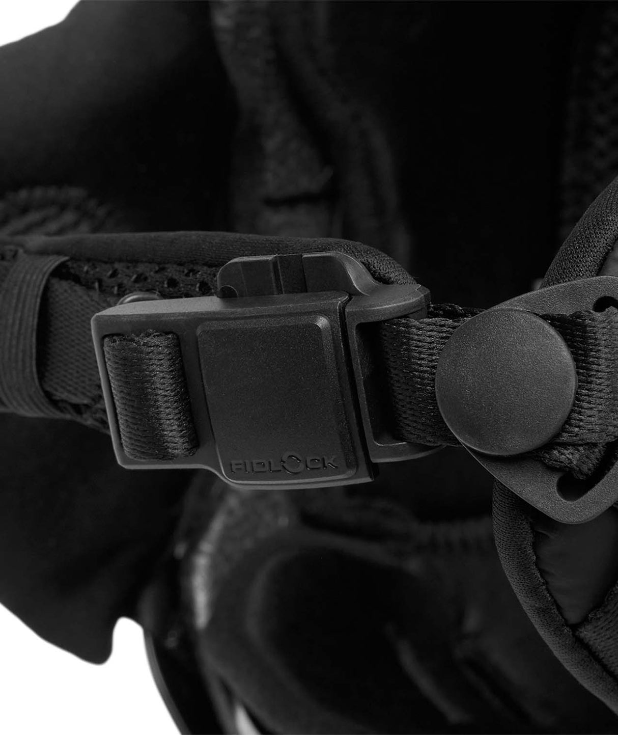 ChargerMIPSHelmet-Black helmet with a visible brand logo on a white background