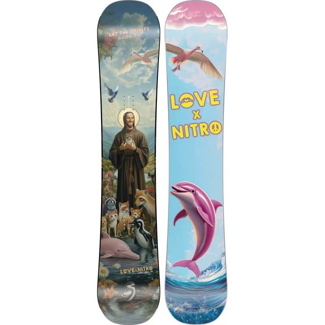 Nitro Cheap Thrills X Love Mens Snowboard 2027