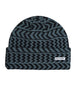 Chevron- Beanie on a white background