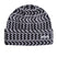 Chevron- Beanie on a white background